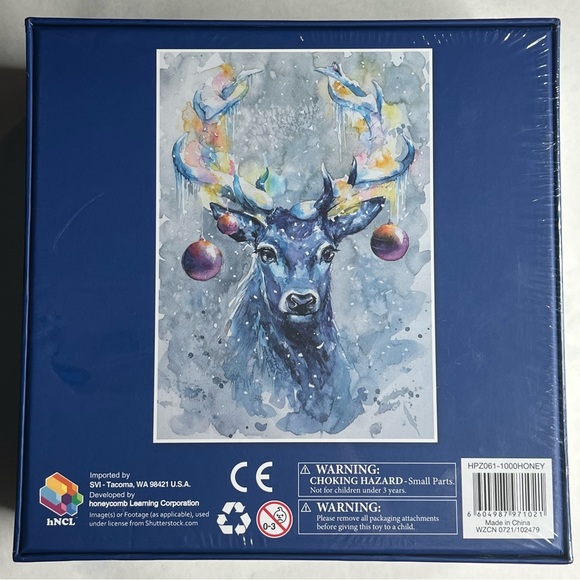 Deer 1000 Pieces Jigsaw Puzzle Teen Adult Educational Relaxation Game Toy Gift - Picture 6 of 6